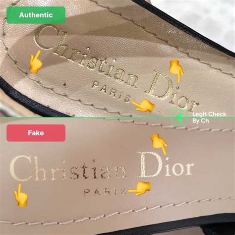 christian dior real vs fake